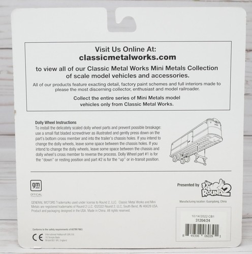 Mini-Metals 31204, '41/46 Chevy Tractor Trailer Set, Liberty Trucking, HO Scale - Picture 3 of 3