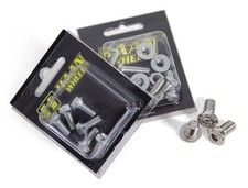 KIT VITI DISCHI FRENO HAAN WHEELS A TESTA PIATTA CON RIBASSO A SCALINO DA 6 MM