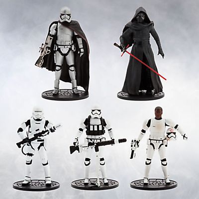 Star Wars Disney Store Force Awakens 5 pack Deluxe Elite 6