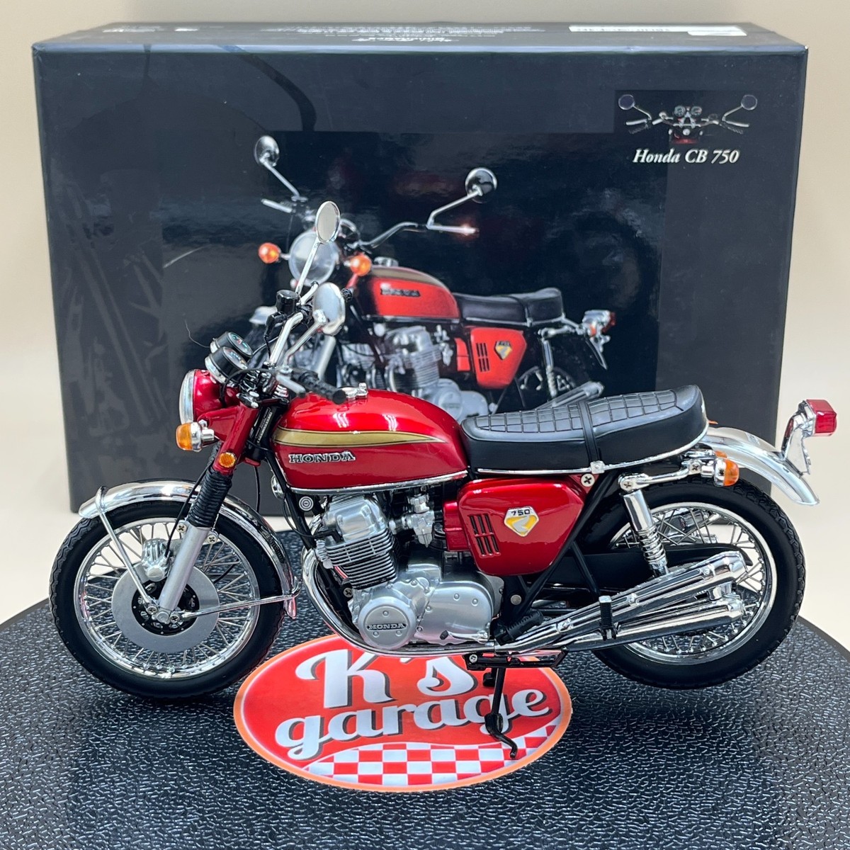 MINICHAMPS 1/12 Honda CB 750 FOUR K0 1968 Vehicle