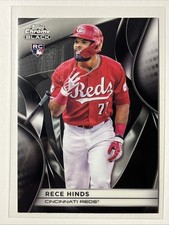 2025 Topps Chrome Black - Rece Hinds RC - Reds Rookie #149