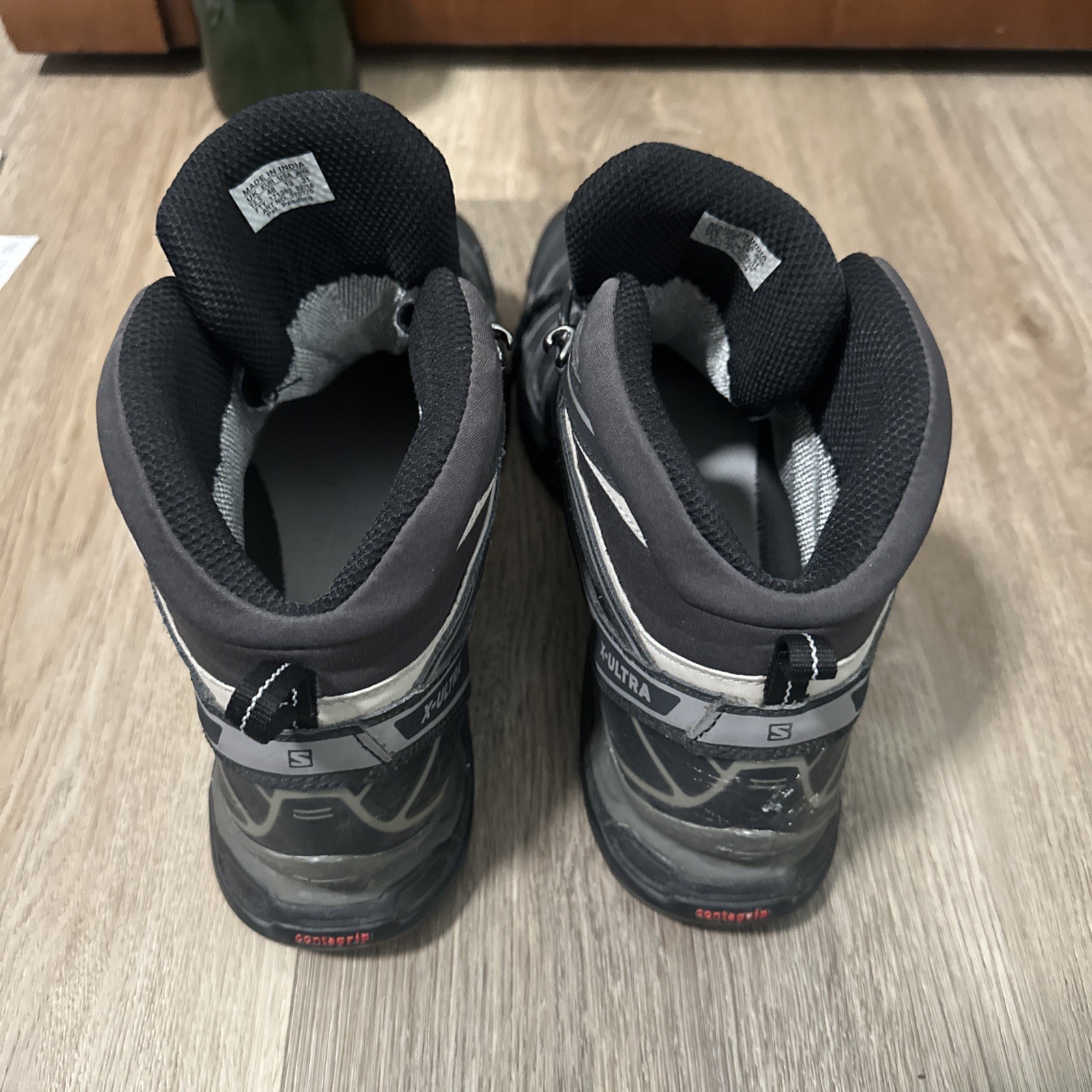 Stivali da trekking Salomon X Ultra Mid 2 GTX Goretex neri impermeabili da uomo taglia 12 5