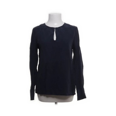 Hampton Republic, Bluse, Größe: 36, Blau, Seide/Viskose, Einfarbig, Damen #ZPz