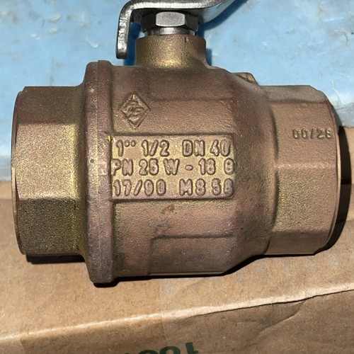 VALPRES.BALL VALVE 1-1/2”,FEMALE;P/N 25W-16 B. - Picture 3 of 7