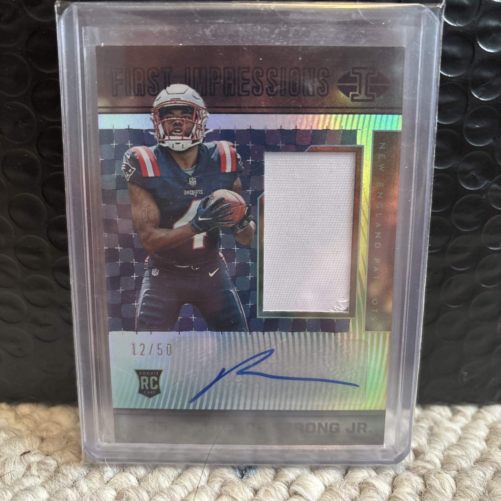 2022 Panini Illusions - First Impressions Auto Numbered To 12/50 And Patch
