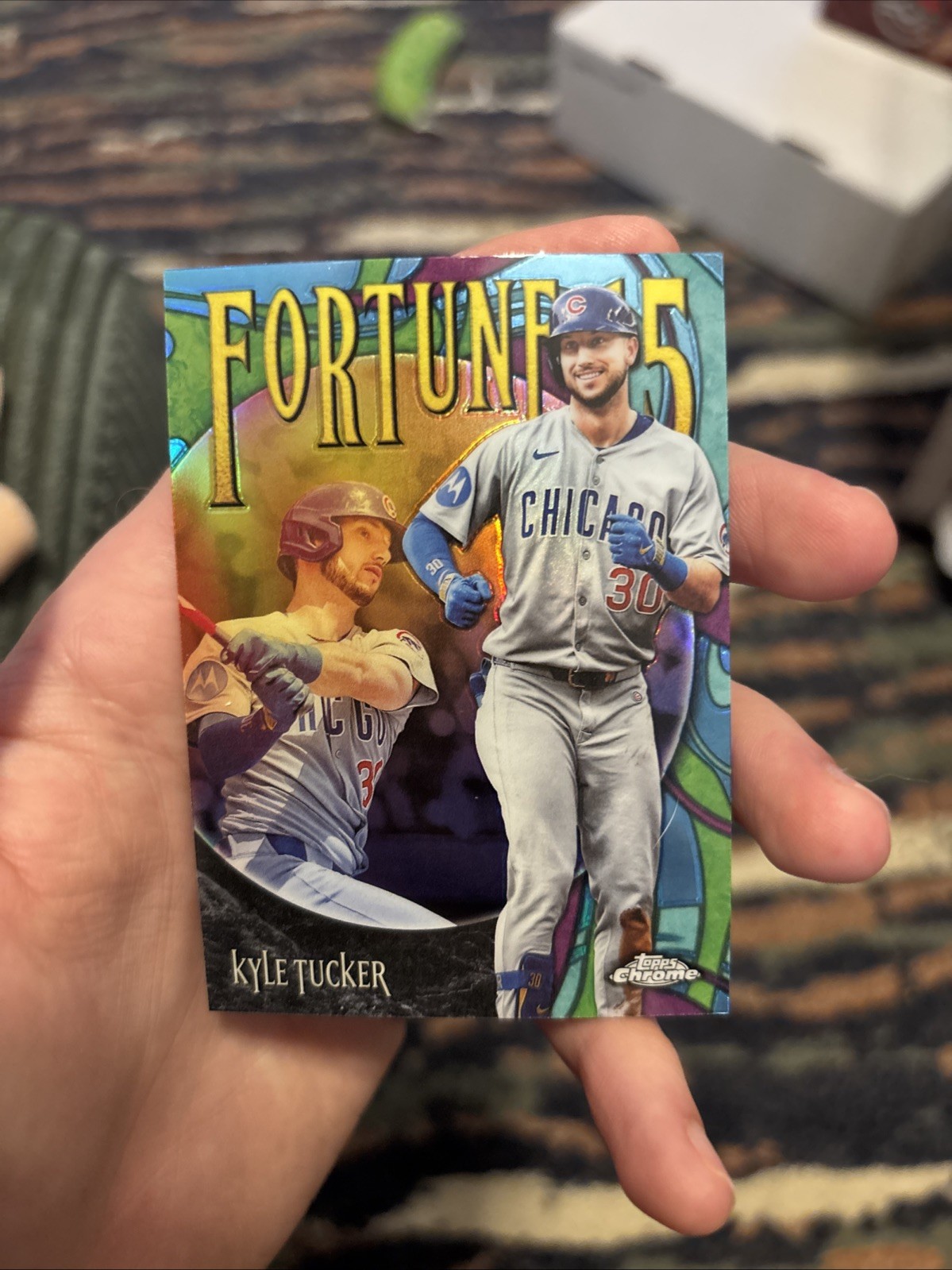 Kyle Tucker #F15-5 Baseball Cards 2025 Topps Chrome Update Fortune 15 trading card — raw and PSA graded price guide