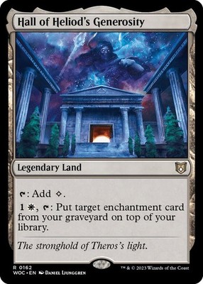 Hall of Heliod's Generosity Commander Wilds of Eldraine MTG Near Mint pack fresh