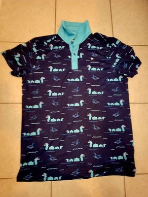Tipsy Elves Golf Polo Performance Shirt Nothing But Nessy Men's Large