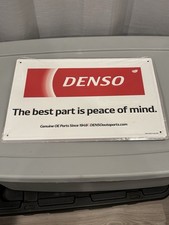 Denso Tin Sign New Dealer Sign 18x11.5