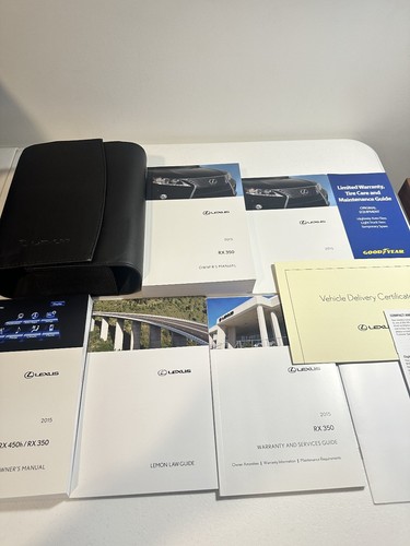 Lexus RX 350 Owner's Manual & Guides 2015