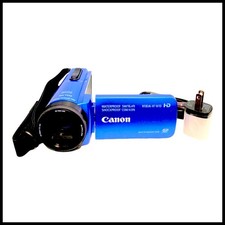 Canon Vixia HF W10 40x optical zoom, Waterproof, shockproof blue camcorder