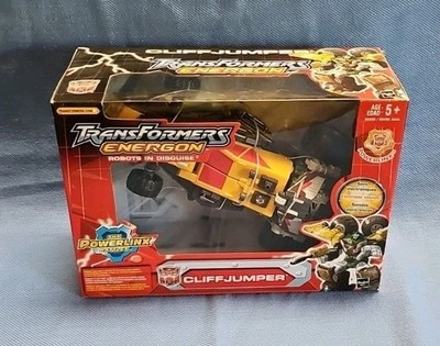 Transformers Energon RID CLIFFJUMPER figure Powerlinx Factory Sealed 2004 NEW!