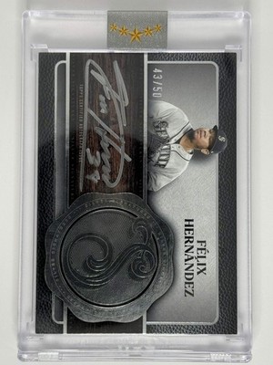 2025 Topps Five Star - Silver Signatures Félix Hernández #FSS-FH /50 Mariners