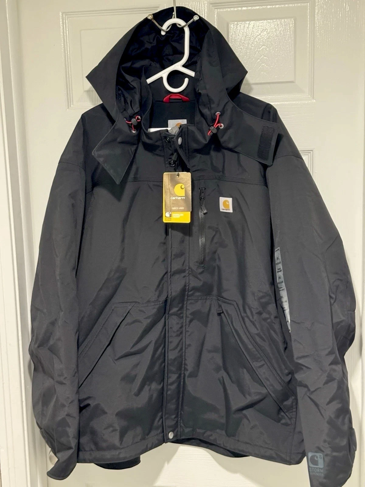 Men's Carhartt ® Shoreline Jacket STORM DEFENDER NWT- BLACK 3XL MSRP $160
Opens in a new window or t