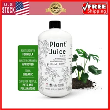 Elm Dirt Organic Plant Juice Fertilizer for All Plants, Indoor/Outdoor, 1 Bottle
