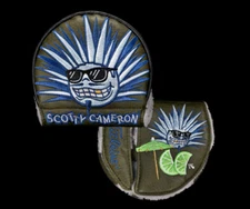 New OG Scotty Cameron Putters Gallery Tiki Agave Man Mid Round RH Golf Headcover