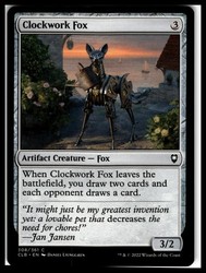 Clockwork Fox - 308 - Commander Legends: Battle for Baldur's Gate