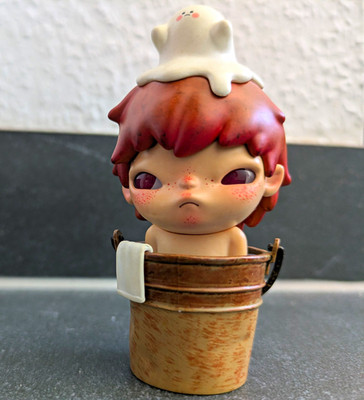 POP MART Original Hirono Little Mischief Boiling Frog Figurine ABS/PVC mit Box