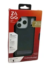 ZAGG Sedona Snap Kickstand Case with MagSafe for iPhone 17 Pro Max 6.3" Black 