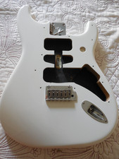 Fender Player Stratocaster MIM Body with Hardware. Polar White.