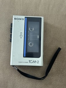 Walkman Vintage Sony TCM-2 Cassette-corder - K7 - Fonctionne (courroie Changée)