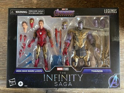 マーベルレジェンド 10 - Iron Man Mark 85 Thanos Marvel Legends Iron Man Mark 85 Vs. Thanos 10 inch Action