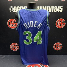 Isaiah JR Rider Signed Minnesota Timberwolves Autographed Jersey Steiner CX COA