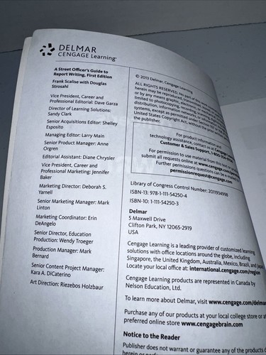 Ein Leitfaden für Straßenoffiziere zum Schreiben von Berichten Lehrbuch von Scalise und Strosahl - Bild 4 von 6