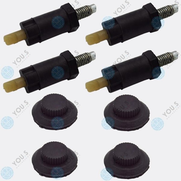 4 Sets Motoren VibrationsdäMpfer FüR Fiat Bus Ducato Scudo Ulysee You.S Original-image