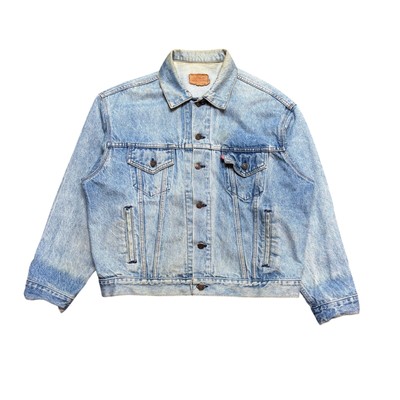 Vintage 80s Levi's 70507 0914 Type 3 Denim Trucker Jacket Men's XL