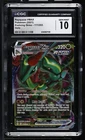 POKEMON SWORD & SHIELD EVOLVING SKIES FULL ART/RAYQUAZA VMAX CGC 10 GEM MINT