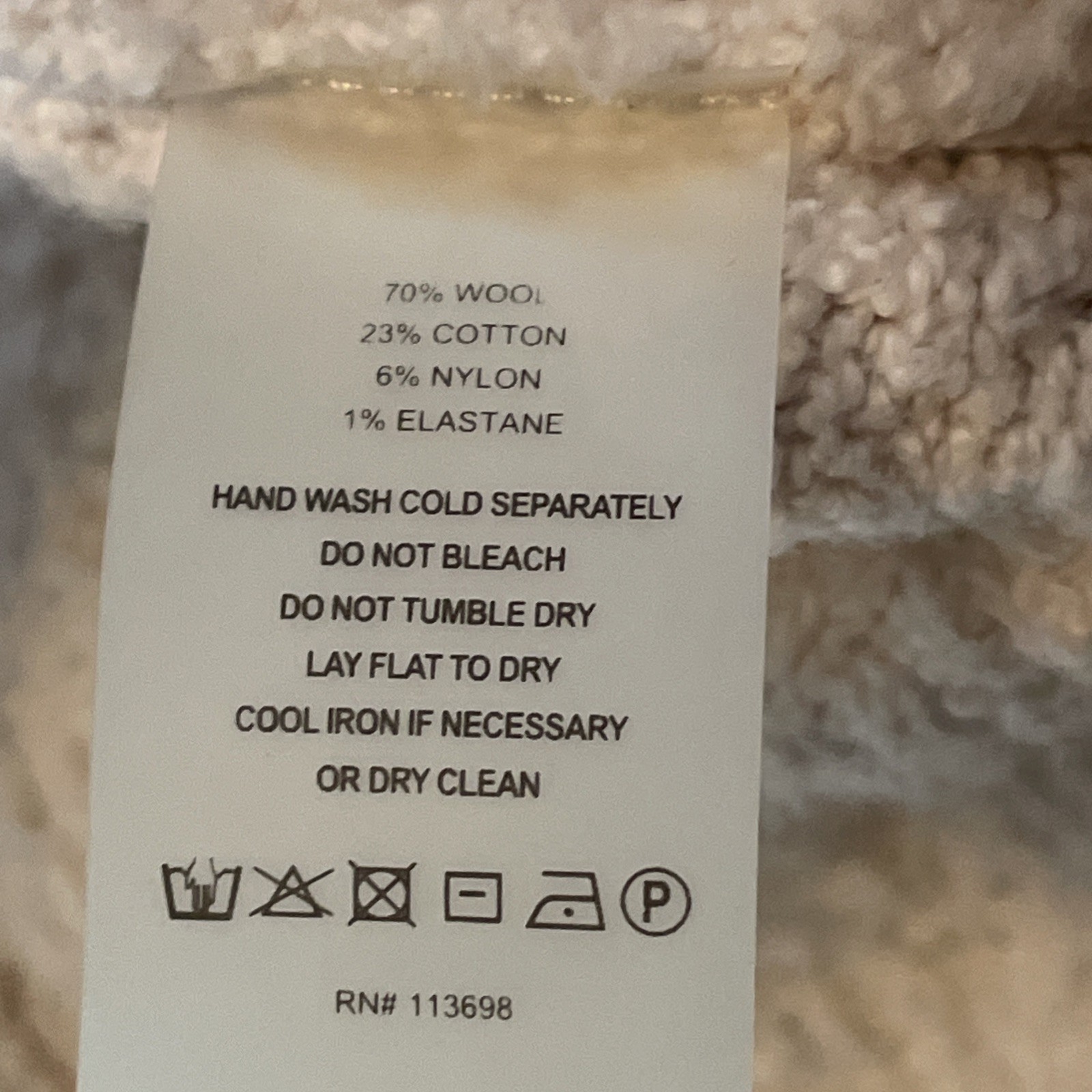 Margaret O’Leary Sweater Medium Patchwork cable k… - image 4