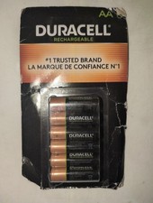 Duracell Rechargeable AA 6 Count Batteries