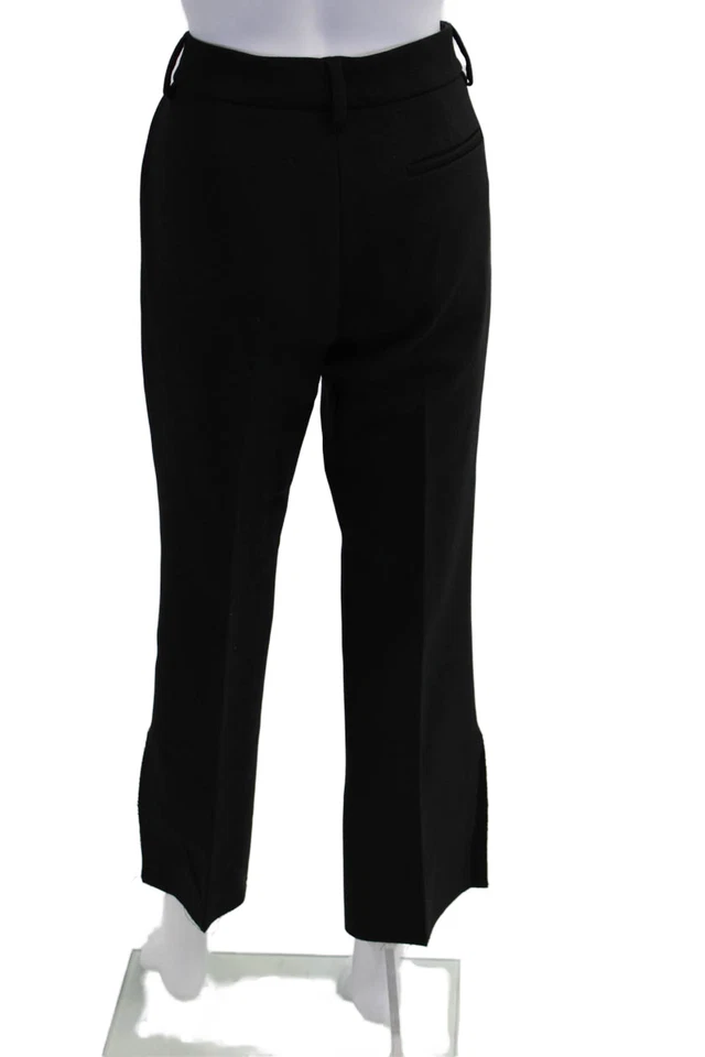 MSGM женщин три кармана высоты прямые штанины брюки черный размер 44 - Изображение 3 из 4