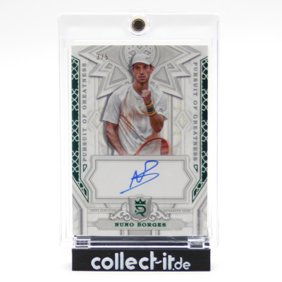 Nuno Borges Autograph 3/5 - Topps Royalty Collection Tennis 2024