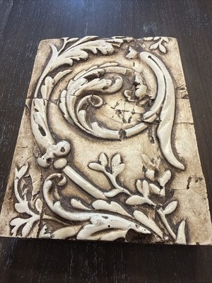 SID DICKENS MEMORY BLOCK TILE PQ 14 Italian Decorative Molding Retired Rare 1995