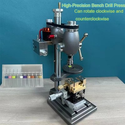 Watchmaker Tools High-Precision Bench Drill for Extracting Broken Screws from