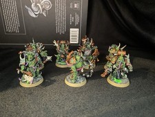 WARHAMMER 40K: Death Guard Plague Marines Pro-Painted OSL Glow