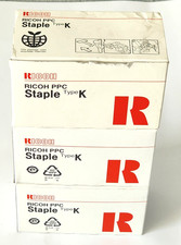 Ricoh 410801 PPC Staple Cartridge Type K 530R-AM Genuine New Sealed Box Lot Of 3