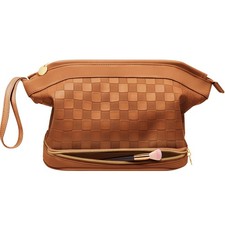 Toiletry Bag for Women, Large Makeup Bag with Double Layer Design, Waterproof...