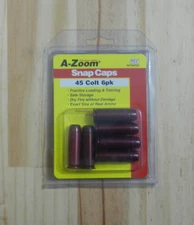 A-Zoom Pachmayr Precision Metal Safety Snap Caps; 6 Pack; 45 Colt; 16124