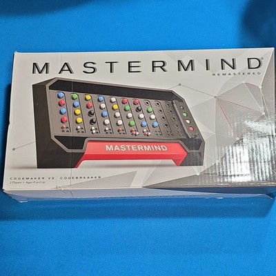 Pressman Mastermind Remastered Board Game, Strategy, 2 Players, Ages 8+, Comple 