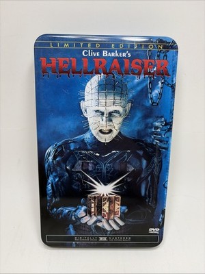 Hellraiser  & Hellbound DVD, 2000, 2-Disc Set, Limited Ed Numbered Tin Case