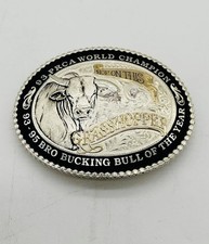 Montana Silversmiths GRASSHOPPER World Champion Bull of The Year Belt BUCKLE S1