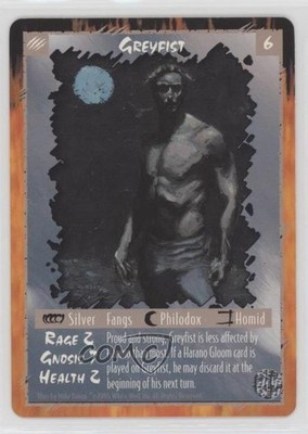 1995 Rage CCG Limited Greyfist