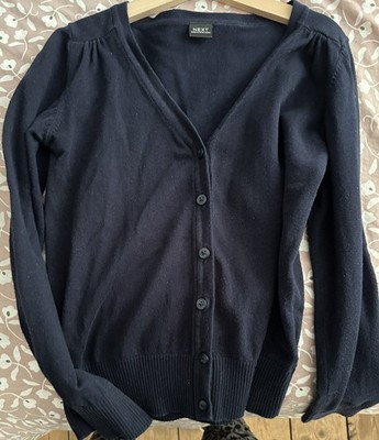 Next Strickjacke dunkelblau 10 Jahre Schule Top Zustand 