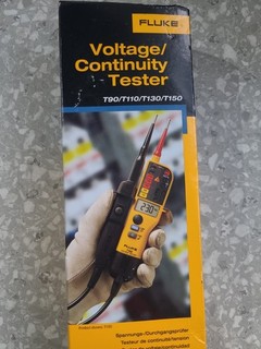Fluke T90 Voltage and Continuity Tester Yellow