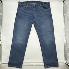 Levi's 559 Relaxed Straight Fit Men's Size 42x30 Medium Wash Stretch Denim Jeans