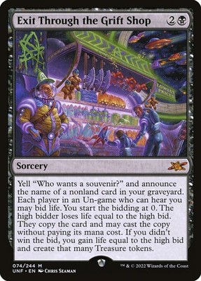 Exit Through the Grift Shop Regular - Unfinity MTG-NM | eBay