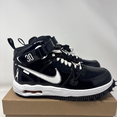 Nike Air Force 1 Mid SP Off-White Sheed Black DR0500-001 Men's Size 10